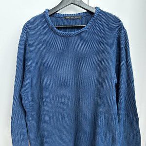 Mens Crewneck Knitted Sweater